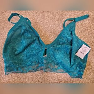 NWT Auden keyhole longline bralette
